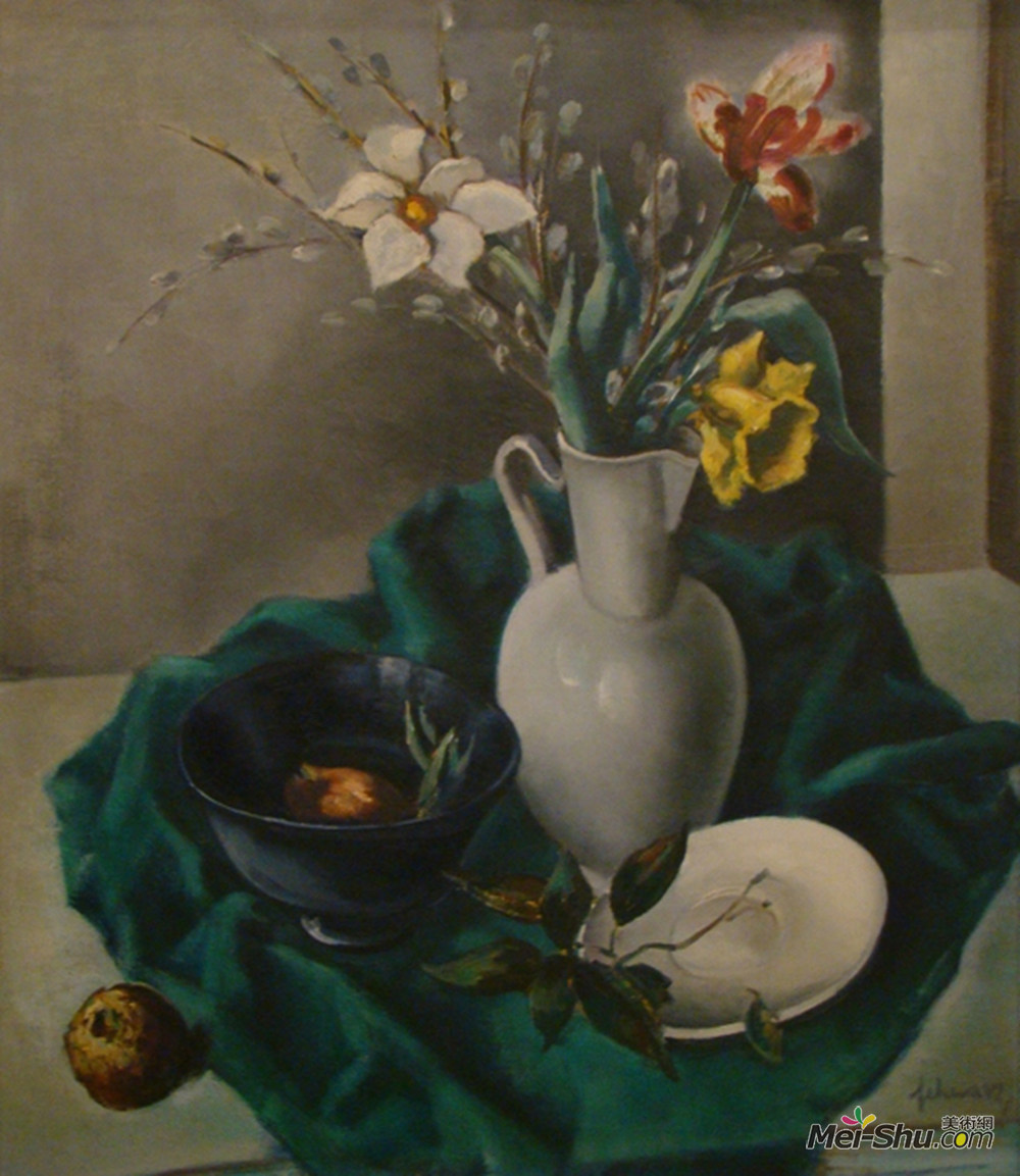 莫米施瓦茨(Mommie Schwarz)高清作品《花静物》