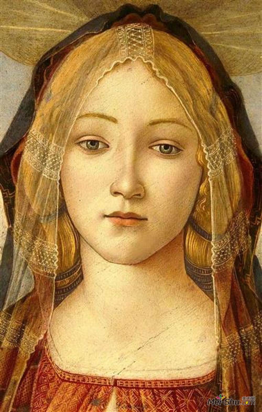 《圣母与圣约翰和圣母的处女》山德罗·波提切利(sandro botticelli)