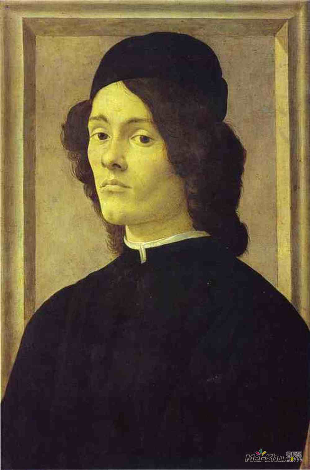 山德罗·波提切利(Sandro Botticelli)高清作品《男人肖像》