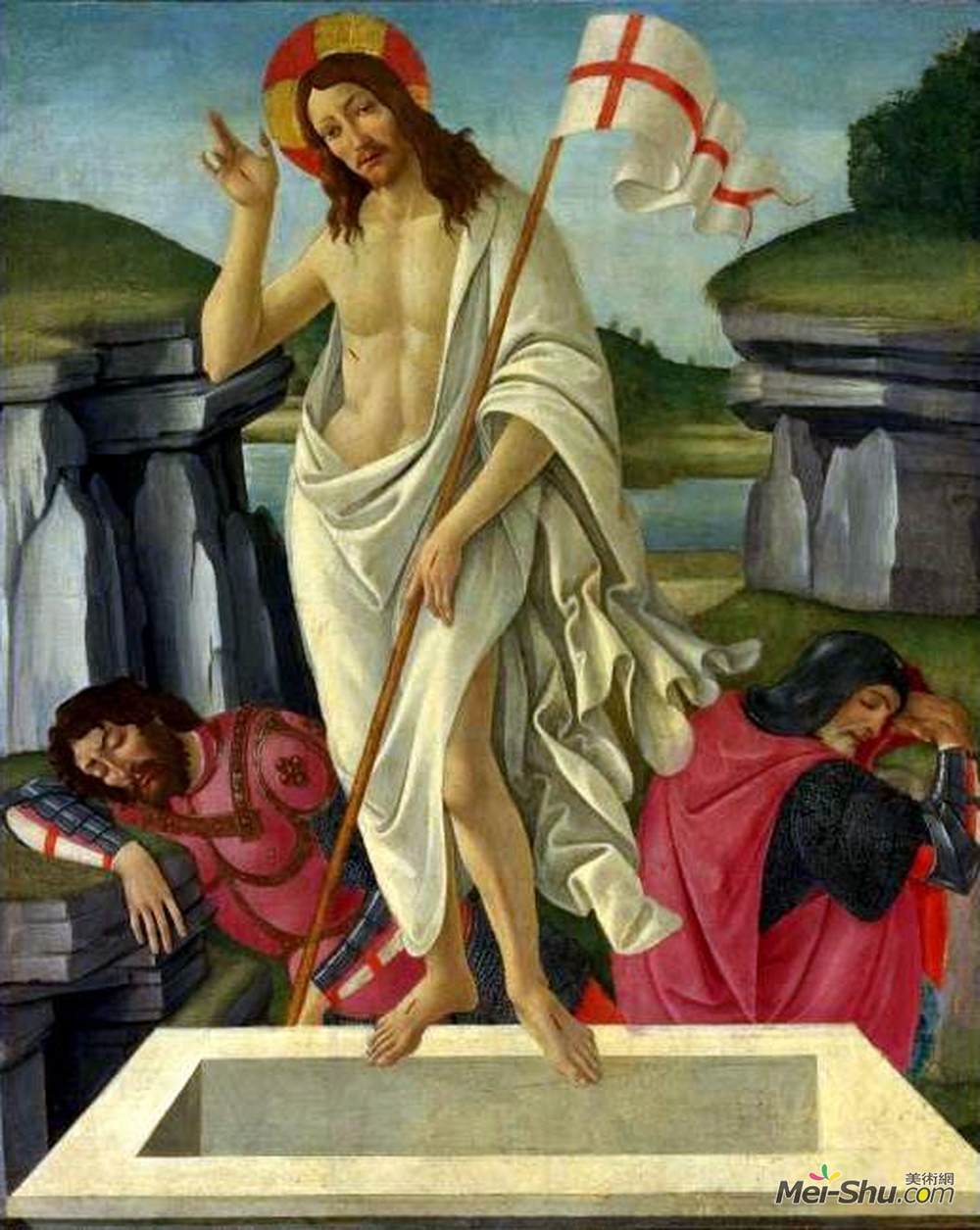 山德罗·波提切利(Sandro Botticelli)高清作品《复活》