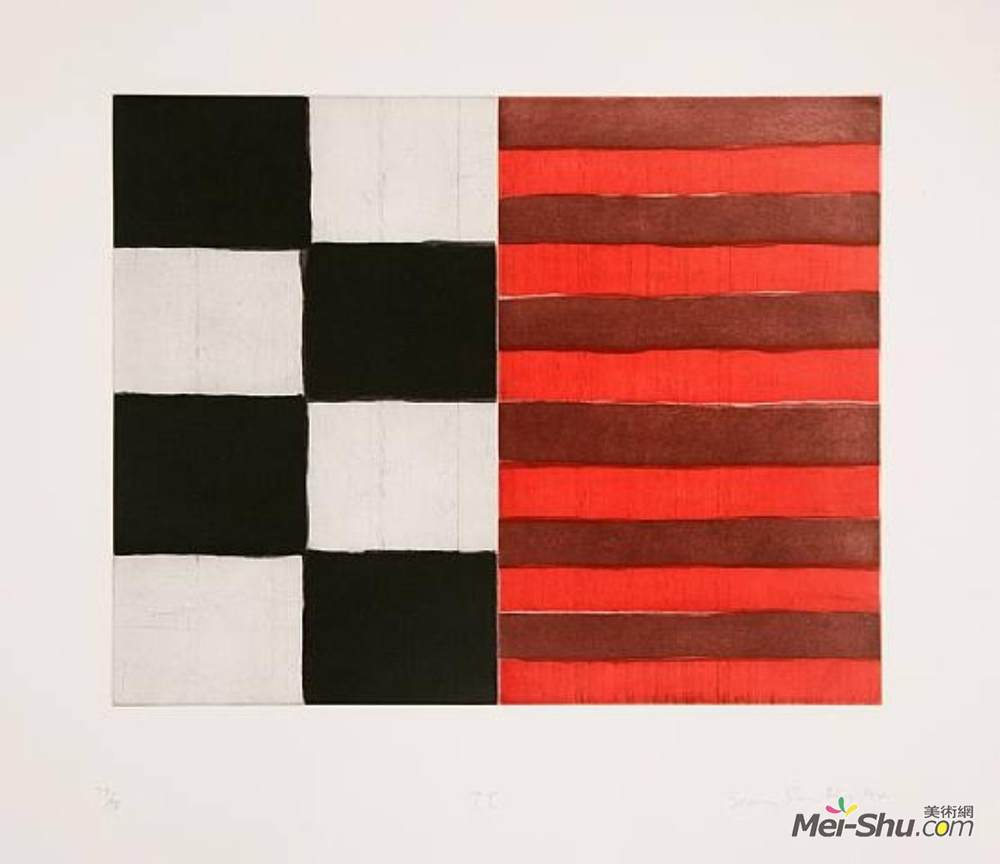 肖恩·斯库利(Sean Scully)高清作品《TT》