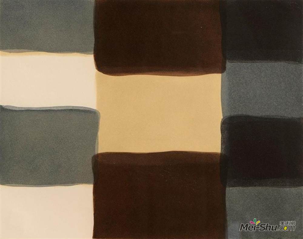 肖恩·斯库利(Sean Scully)高清作品《暗桥》