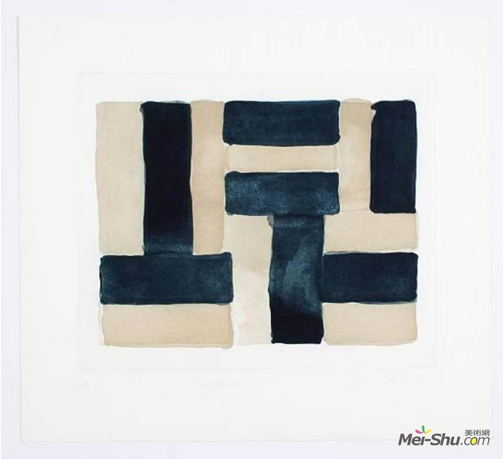 肖恩·斯库利(Sean Scully)高清作品《杜兰戈一号》