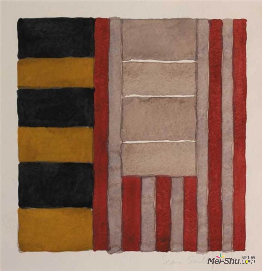 肖恩·斯库利(Sean Scully)高清作品《无题》