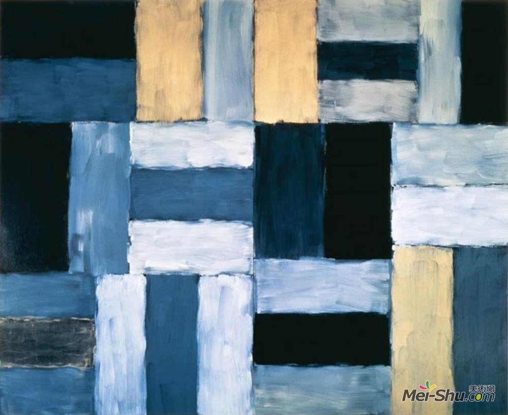 肖恩·斯库利(Sean Scully)高清作品《光之夜之夜》