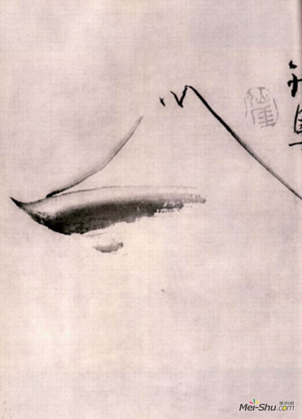 仙崖义梵(Sengai)高清作品《富士山》