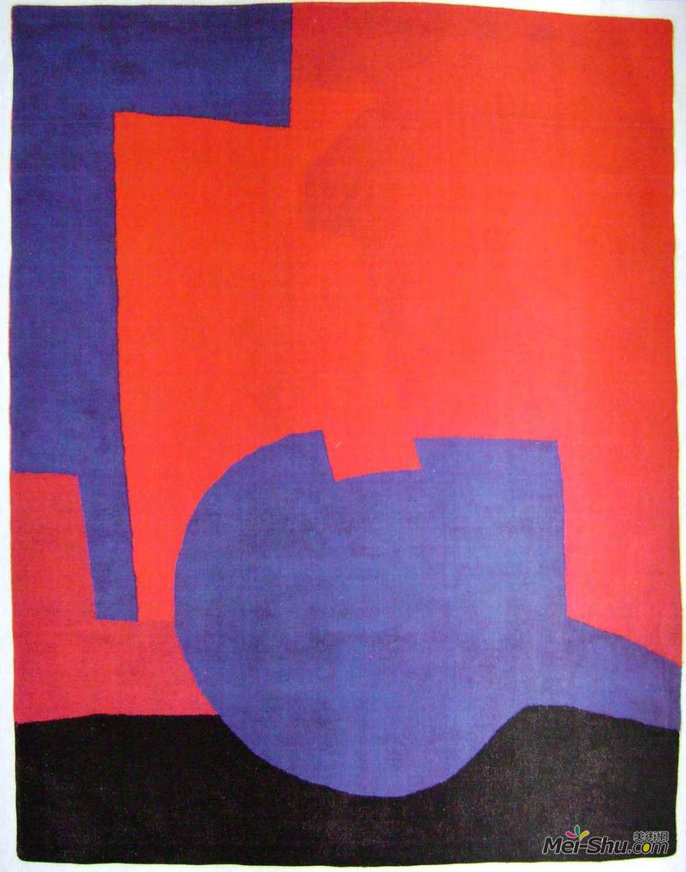 谢尔盖·波利雅科夫(Serge Poliakoff)高清作品《合成胭脂》