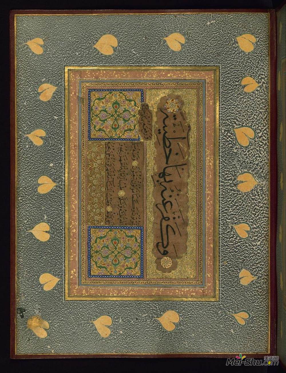 谢赫·哈姆杜拉(Sheikh Hamdullah)高清作品《奥斯曼书法版面》