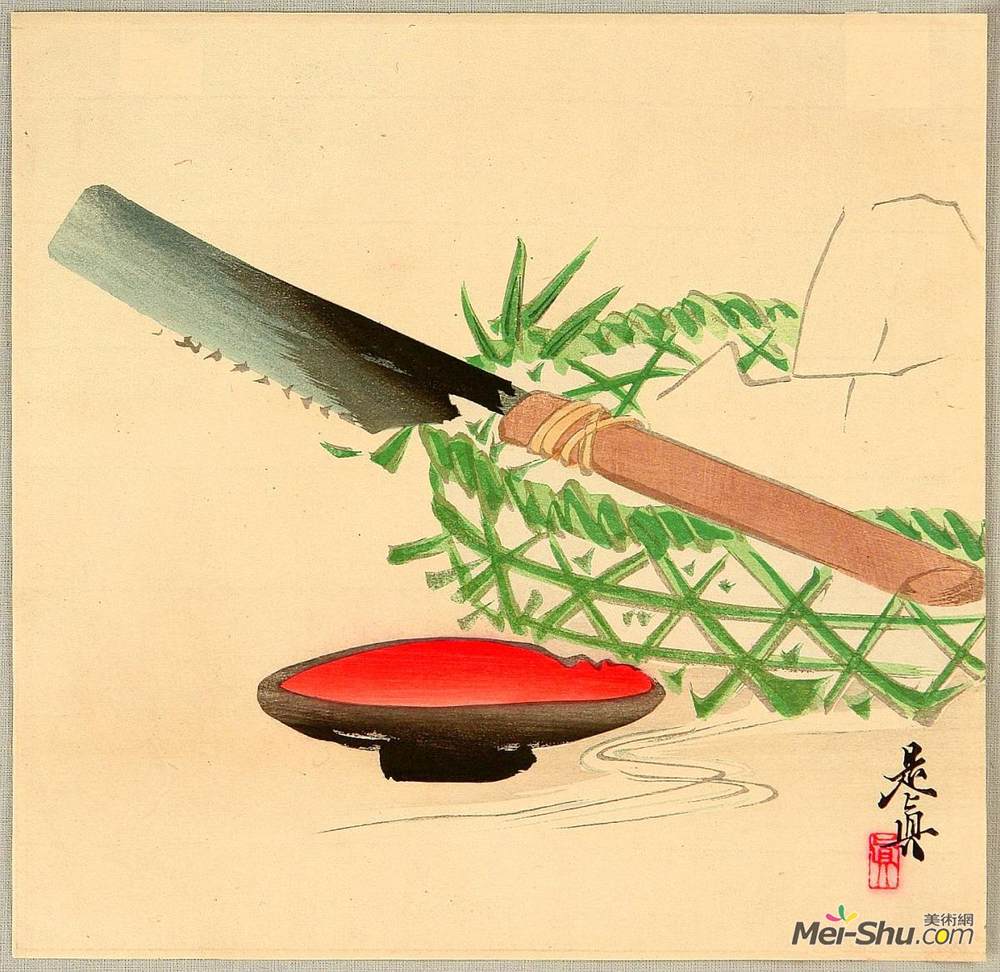 柴田是真(Shibata Zeshin)高清作品《静物》