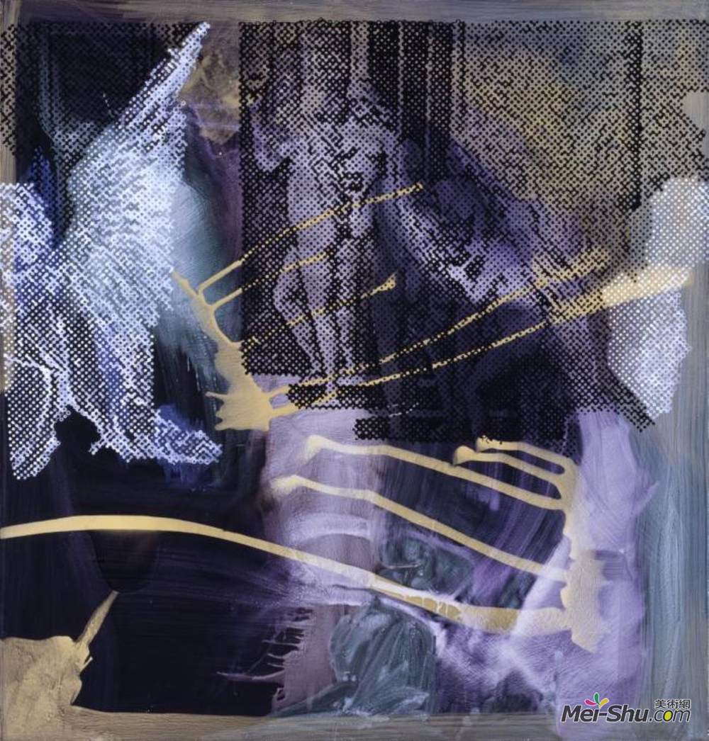 西格玛尔·波尔克(Sigmar Polke)高清作品《无题（方块2）》
