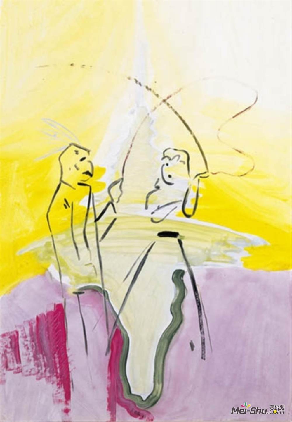 西格玛尔·波尔克(Sigmar Polke)高清作品《无题》