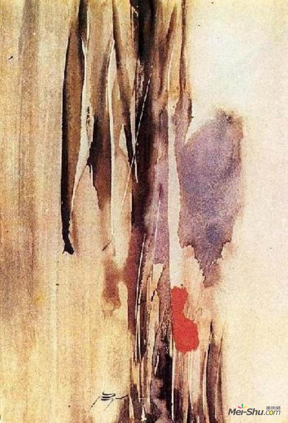 索拉布-塞佩里(Sohrab Sepehri)高清作品《无题》
