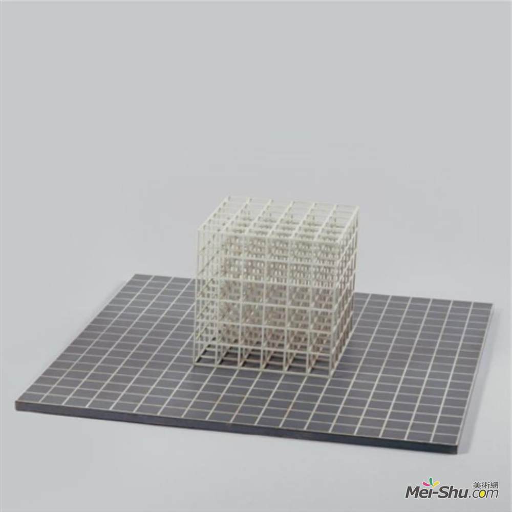 索尔·勒维特(Sol LeWitt)高清作品《模块立方体。基地》