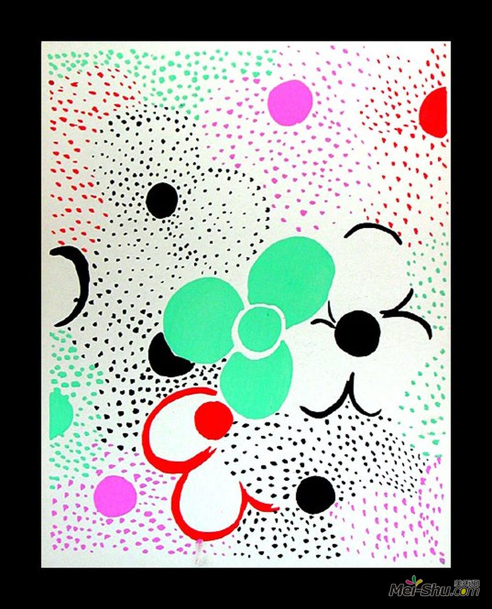 索妮娅·德劳内(Sonia Delaunay)高清作品《作文》