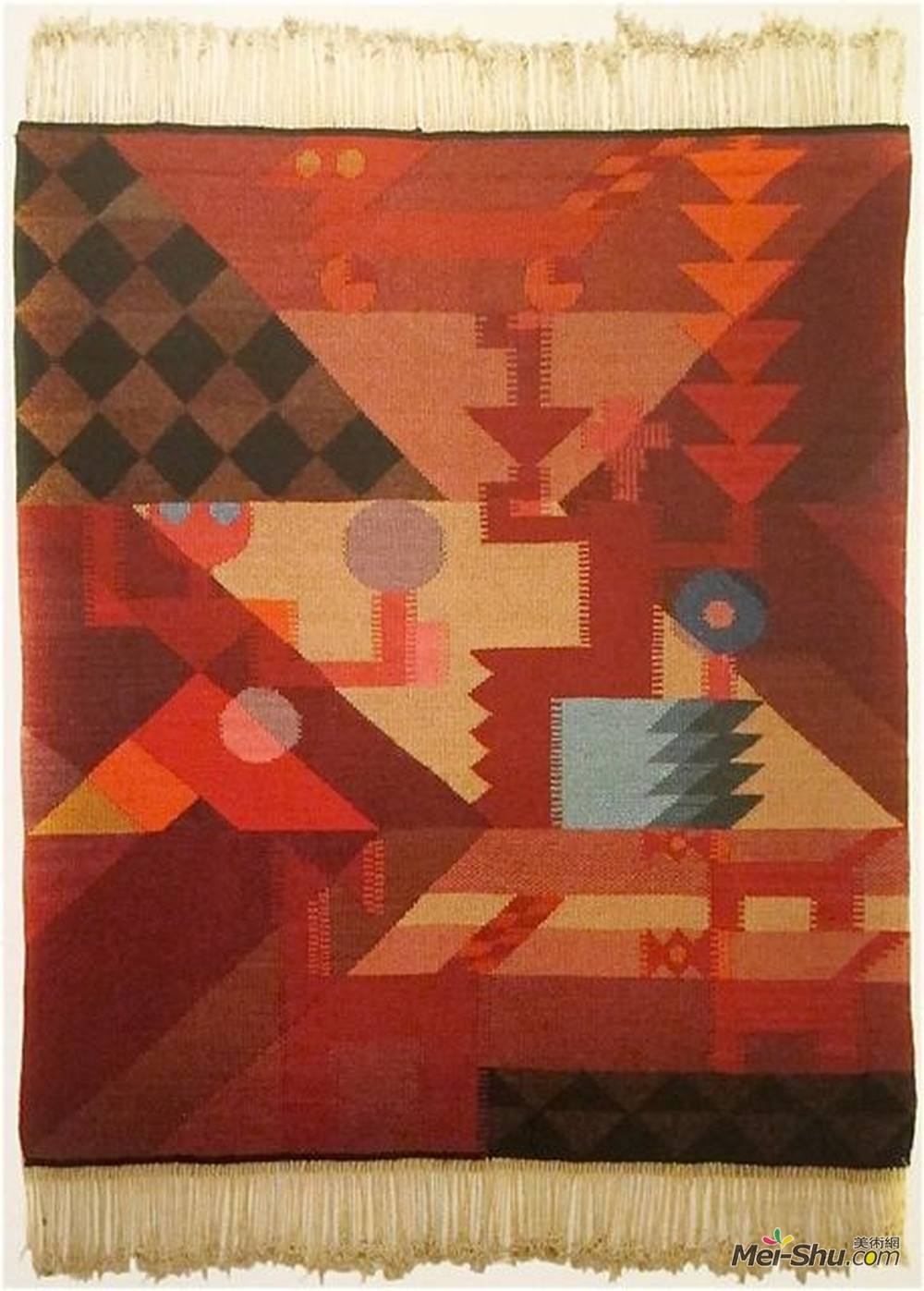 苏菲·托伊伯(Sophie Taeuber-Arp)高清作品《无题》