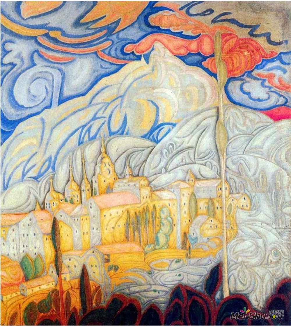 斯皮罗斯帕帕卢卡斯(Spyros Papaloukas)高清作品《Skete of Agios Andreas》