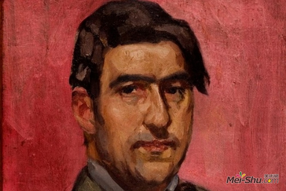 斯皮罗斯帕帕卢卡斯(Spyros Papaloukas)高清作品《自画像（细节）》