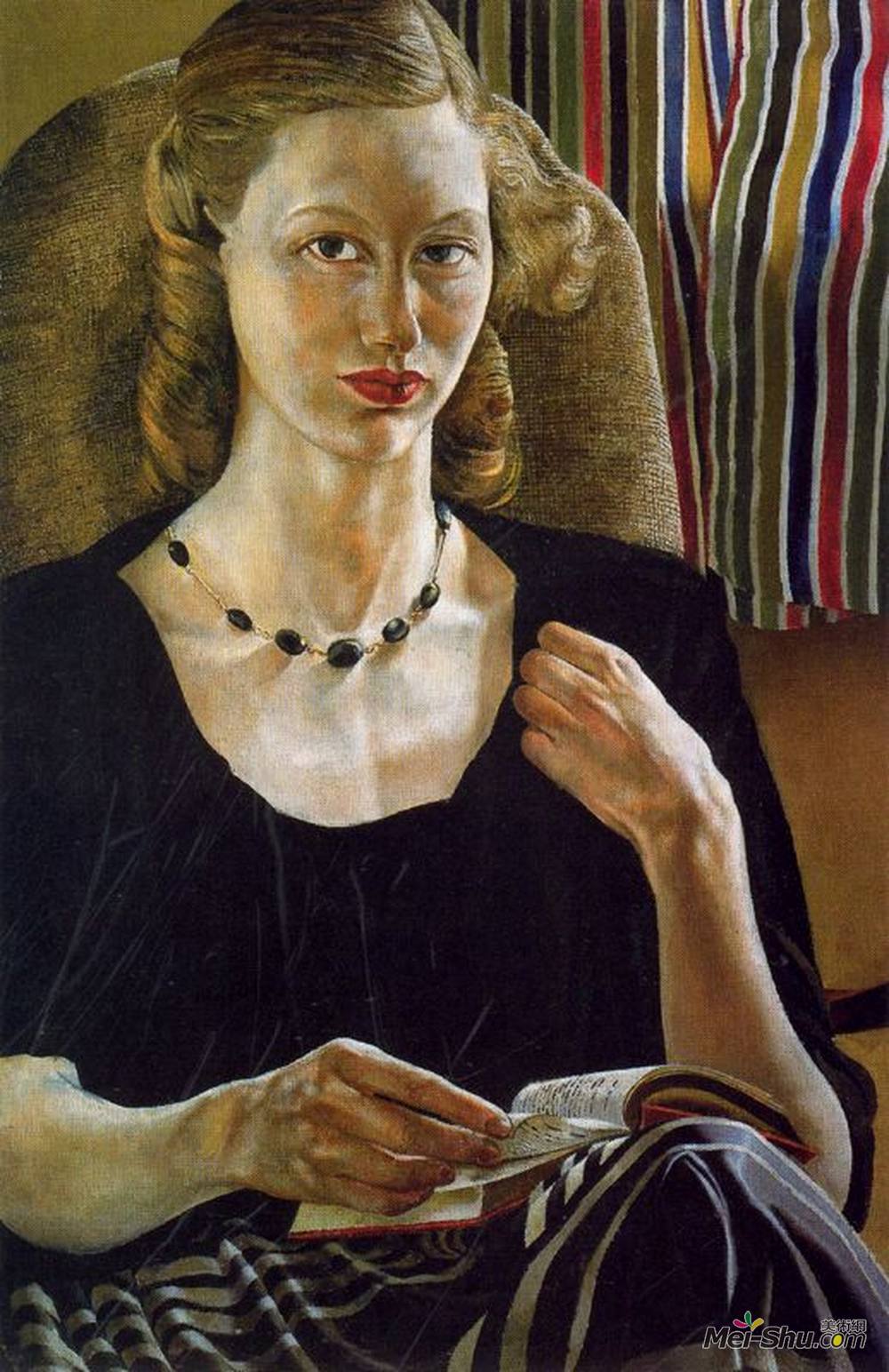 斯坦利·斯宾塞(Stanley Spencer)高清作品《达芙妮斯宾塞》