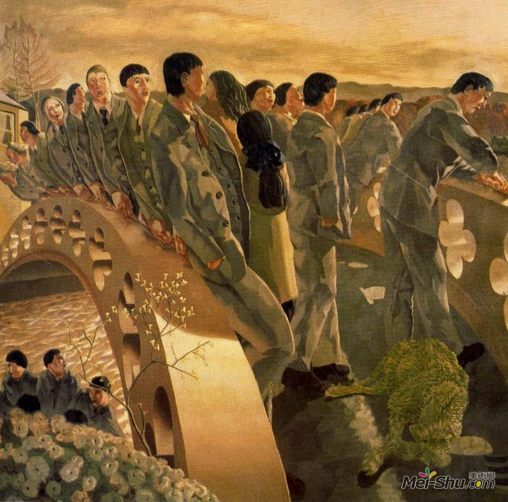 斯坦利·斯宾塞(Stanley Spencer)高清作品《桥》