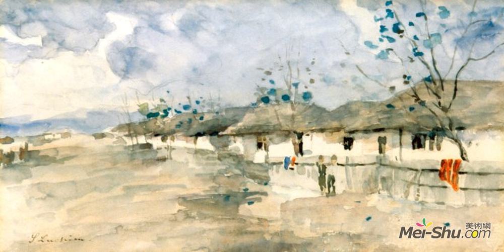 斯特凡卢契安(Stefan Luchian)高清作品《After Rain, at B?neasa》