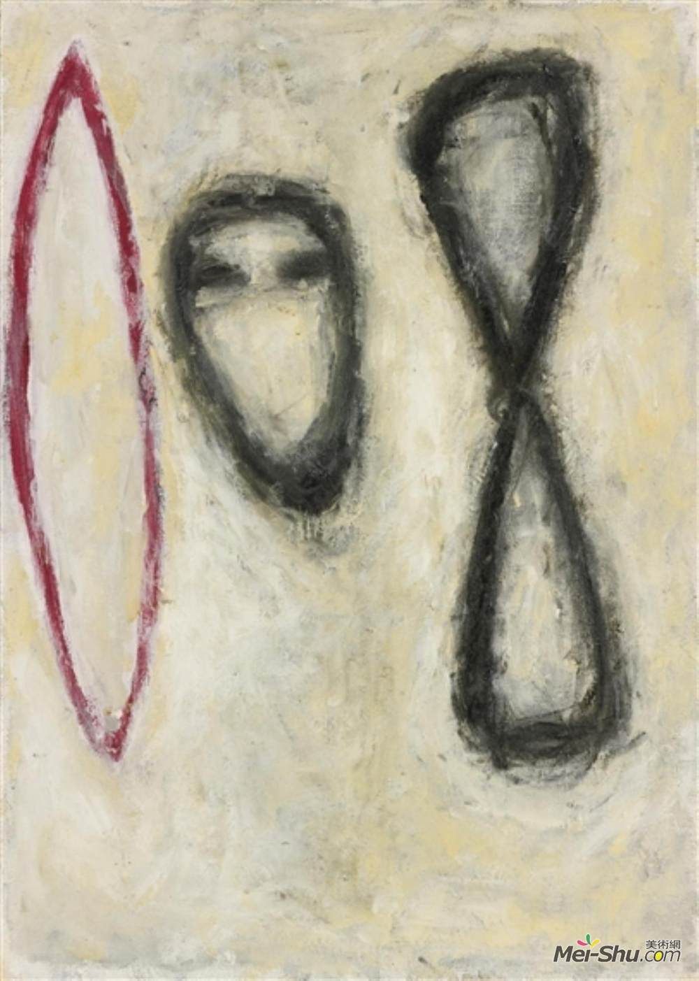 苏珊·罗森堡(Susan Rothenberg)高清作品《三重型》
