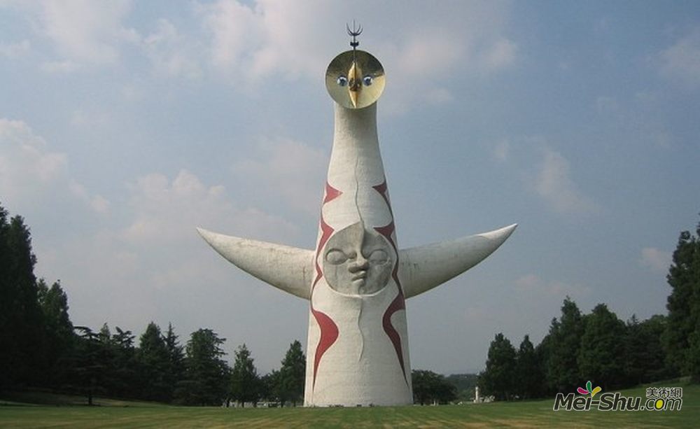 冈本太郎(Taro Okamoto)高清作品《太阳之塔》