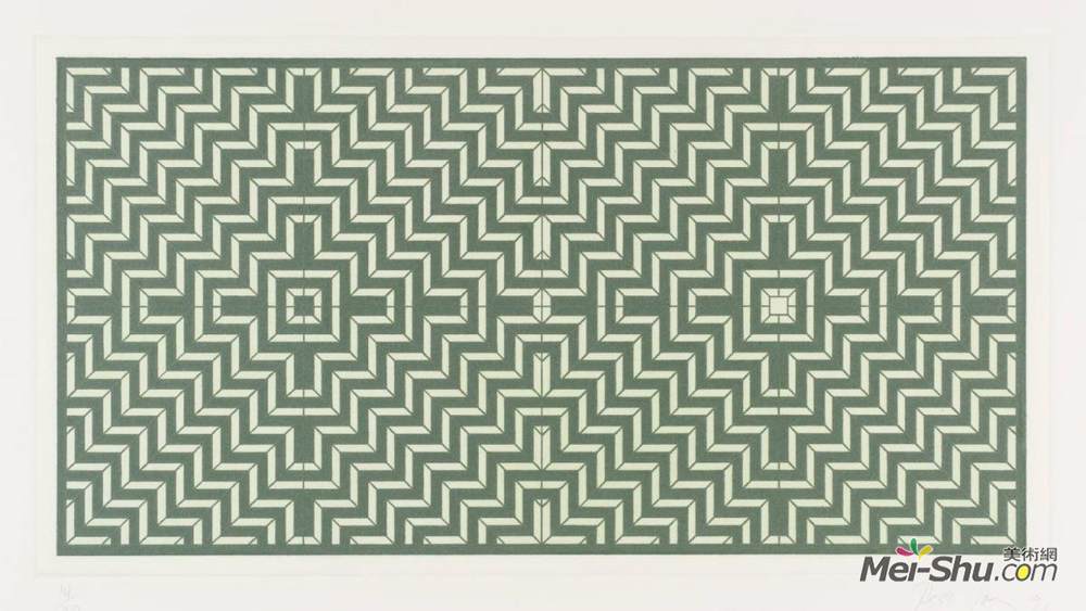 苔丝杰瑞(Tess Jaray)高清作品《P.P.》