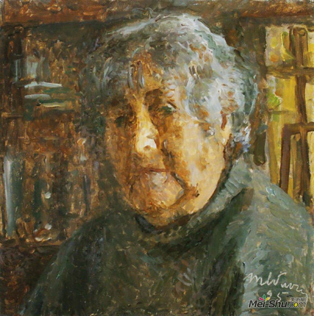 塔提亚纳亚布隆斯卡(Tetyana Yablonska)高清作品《自画像》