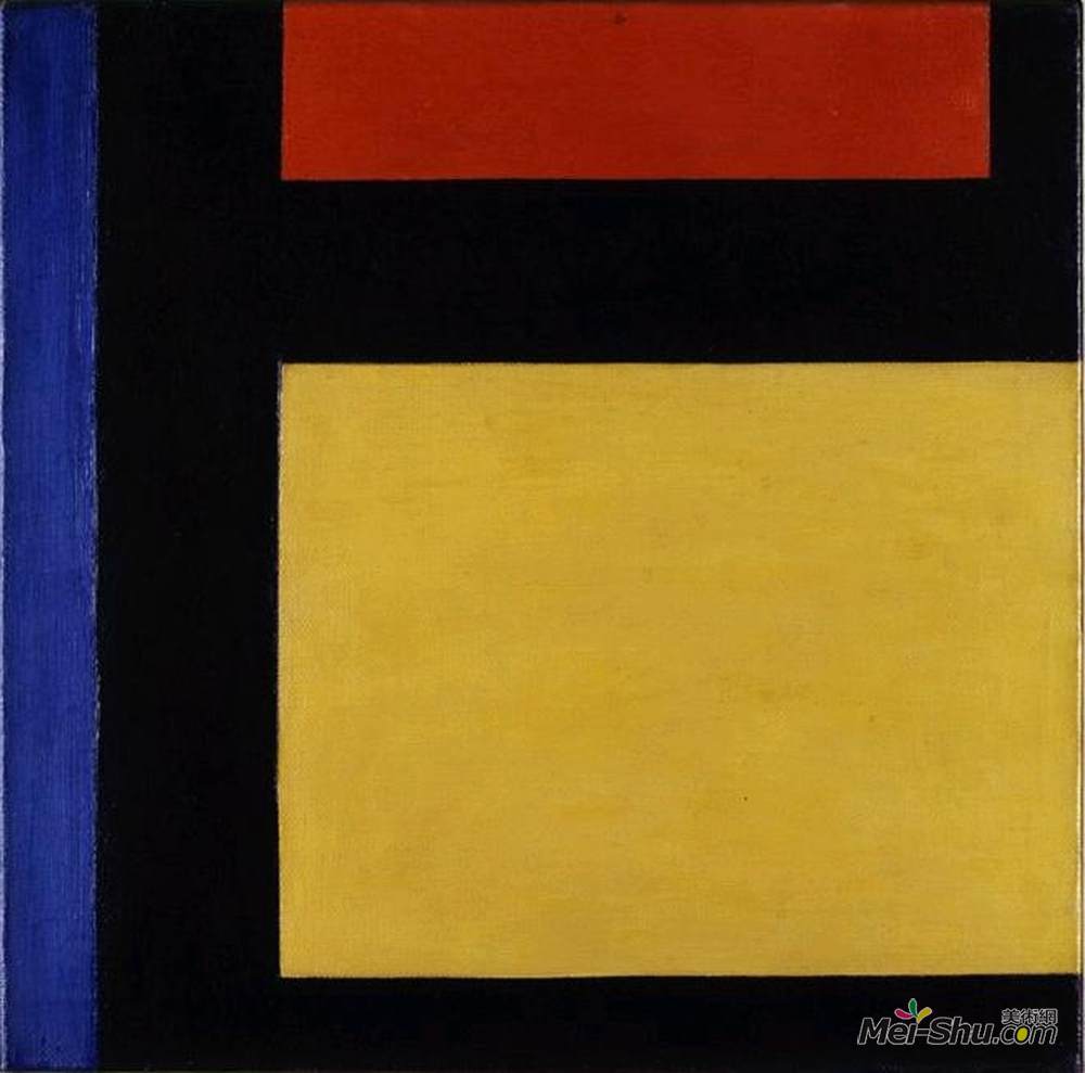 特奥·凡·杜斯伯格(Theo van Doesburg)高清作品《Counter composition X》