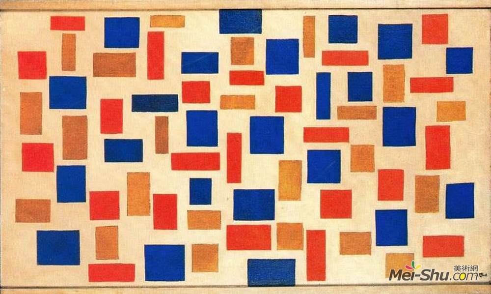 特奥·凡·杜斯伯格(Theo van Doesburg)高清作品《作文》