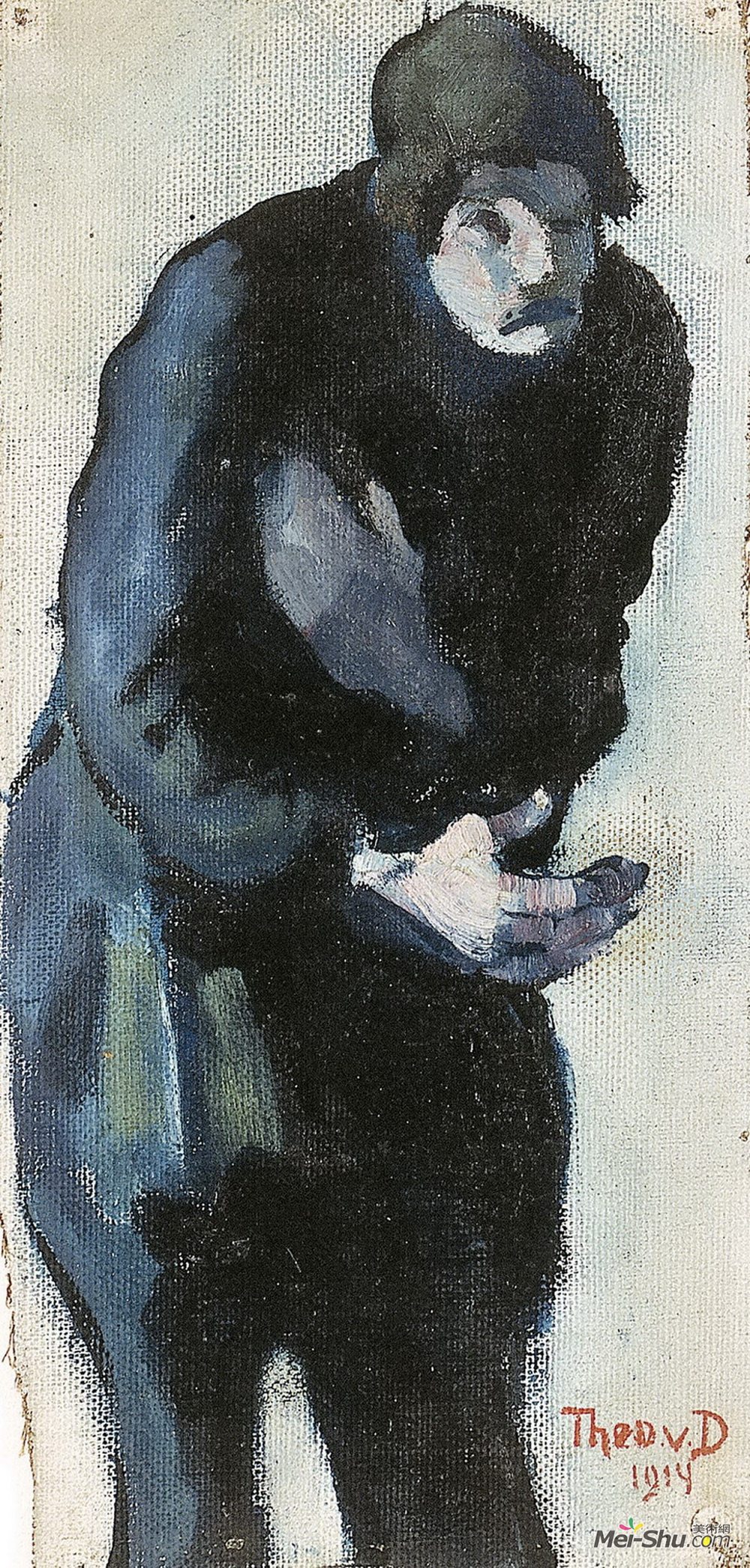 特奥·凡·杜斯伯格(Theo van Doesburg)高清作品《乞丐》