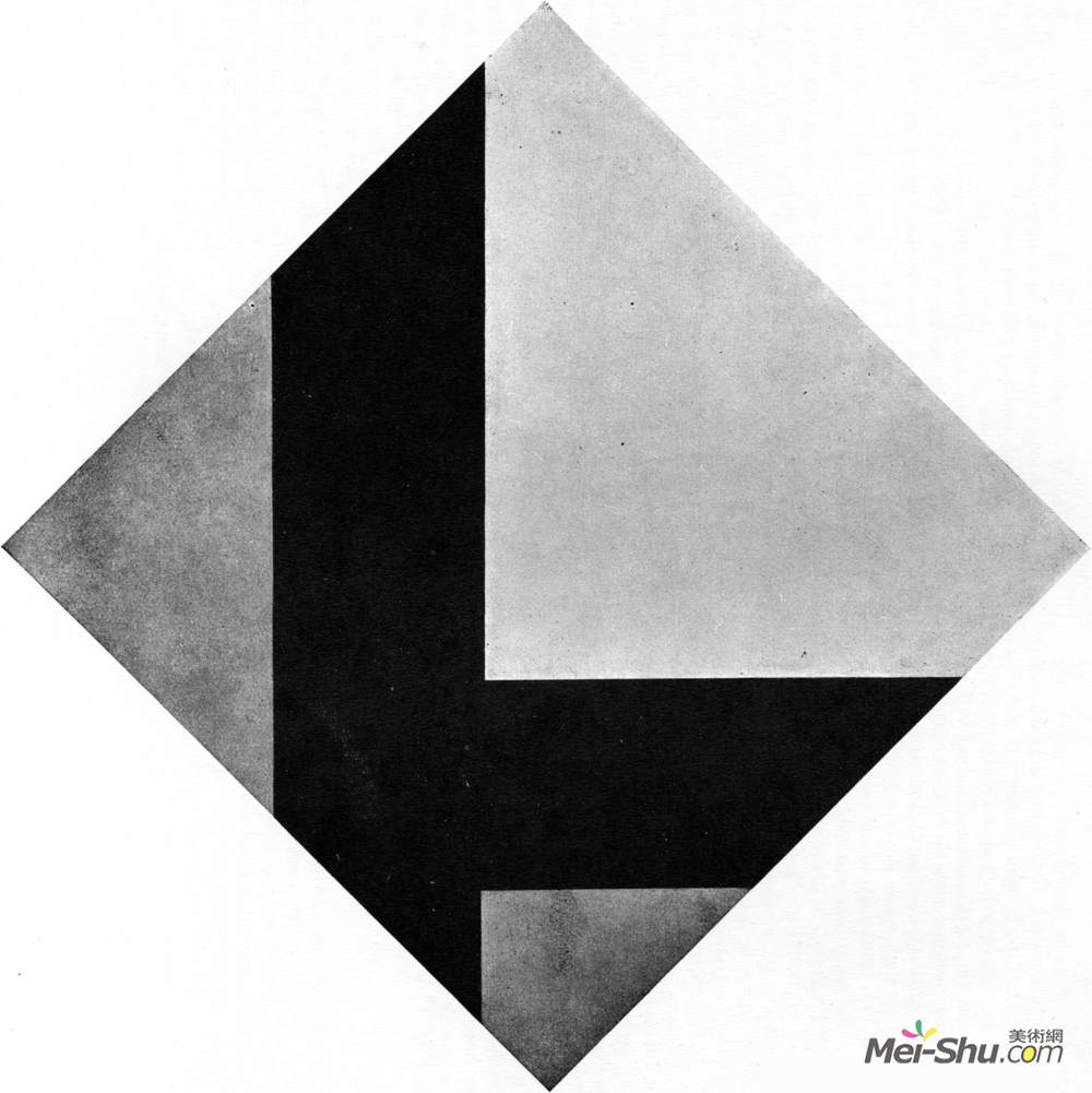特奥·凡·杜斯伯格(Theo van Doesburg)高清作品《反作曲八》