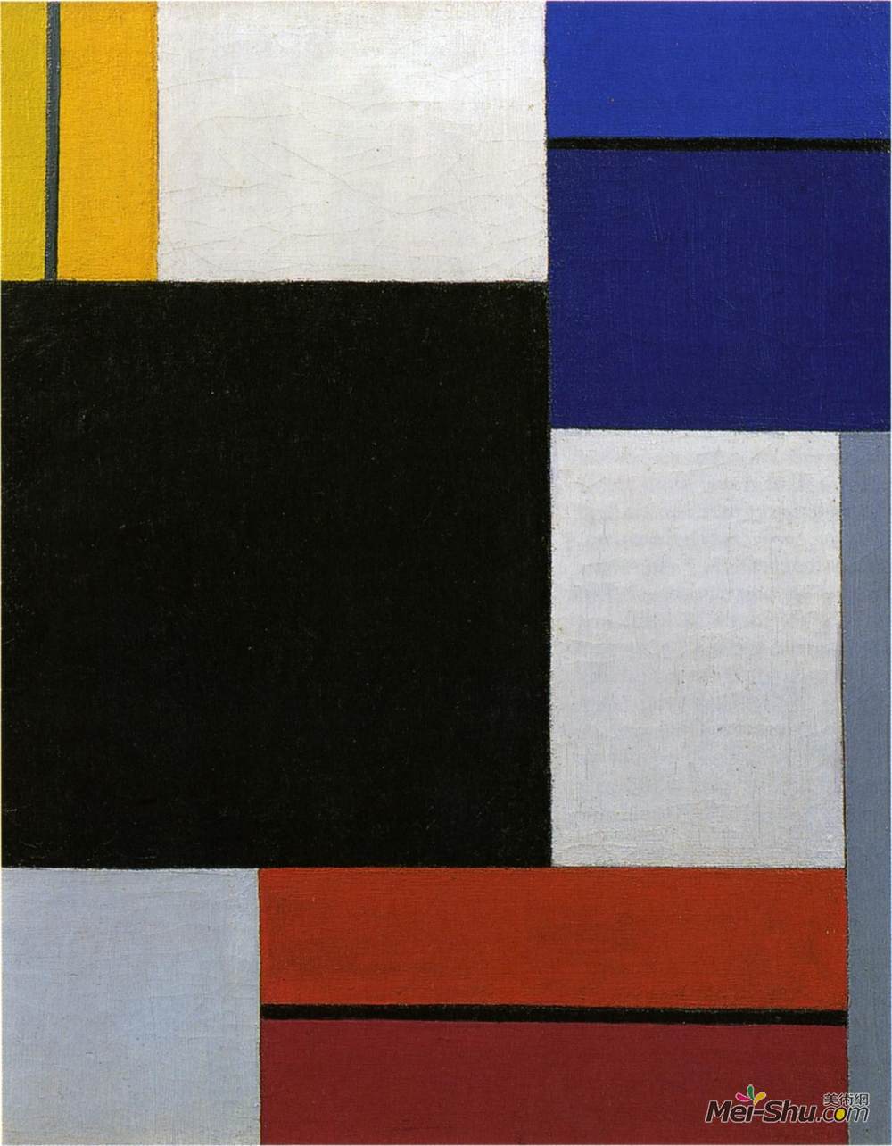 特奥·凡·杜斯伯格(Theo van Doesburg)高清作品《Composition XXI》