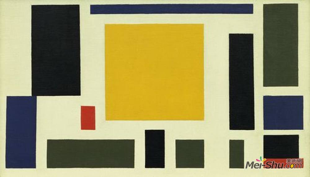 特奥·凡·杜斯伯格(Theo van Doesburg)高清作品《作文十三》