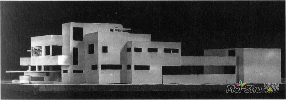 特奥·凡·杜斯伯格(Theo van Doesburg)高清作品《大厦模型》