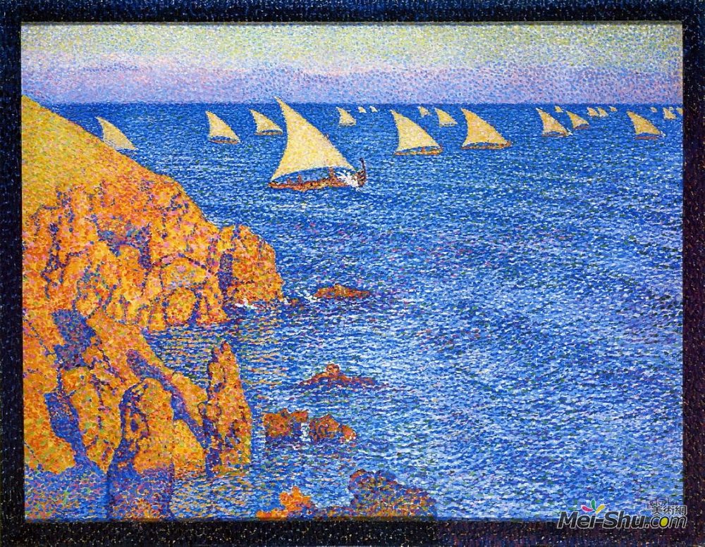 西奥·凡·莱西尔伯格(Theo van Rysselberghe)高清作品《丽嘉》