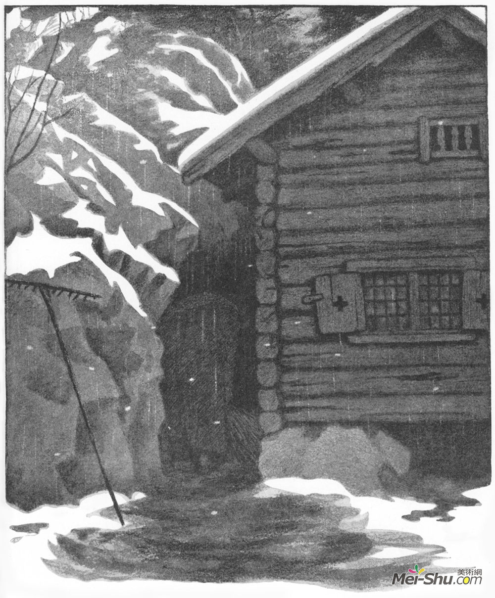 蒂奥多·吉特尔森(Theodor Severin Kittelsen)高清作品《匈奴人》