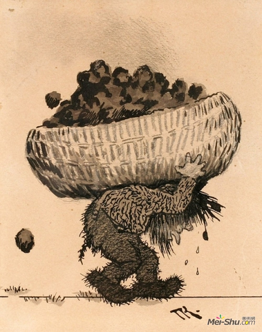 蒂奥多·吉特尔森(Theodor Severin Kittelsen)高清作品《洛杉矶圣杰》