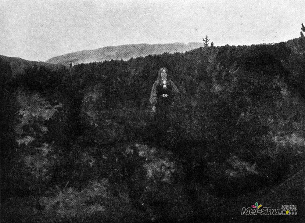 蒂奥多·吉特尔森(Theodor Severin Kittelsen)高清作品《哈德拉》