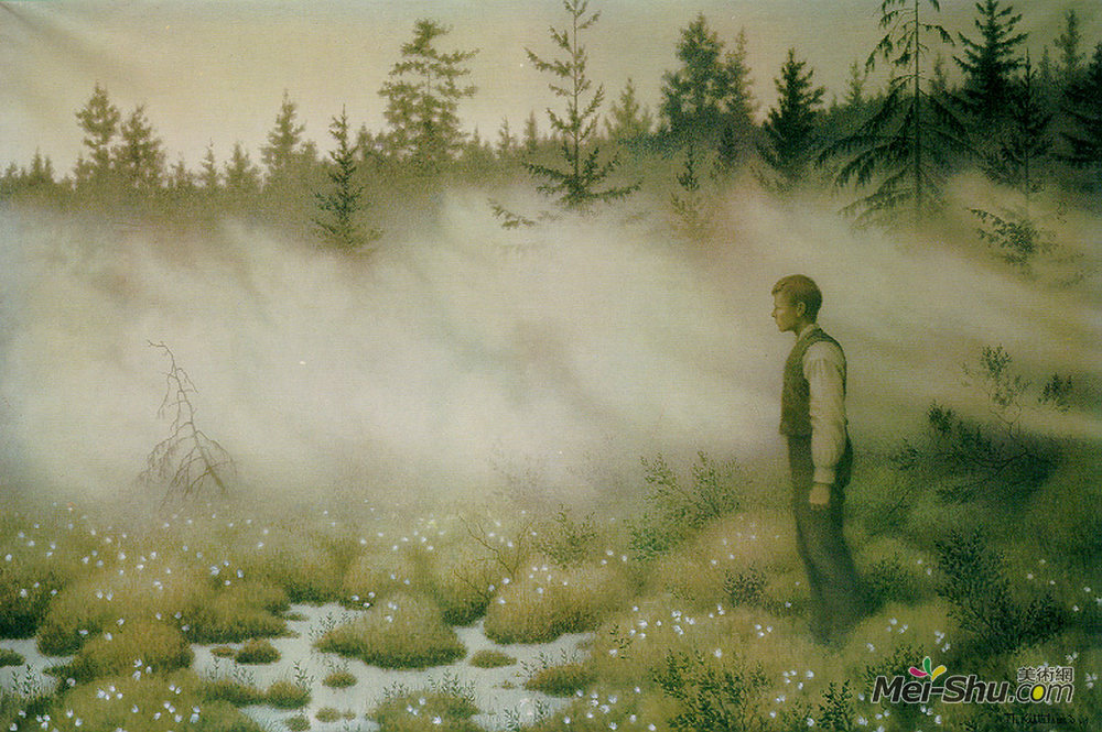 蒂奥多·吉特尔森(Theodor Severin Kittelsen)高清作品《哈德拉》