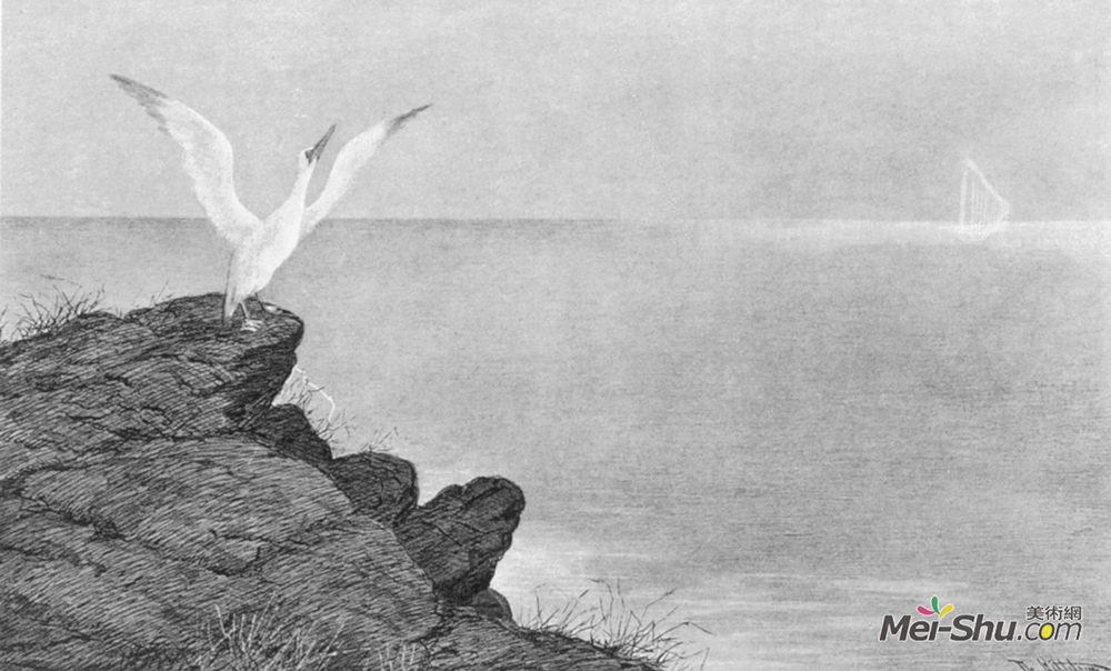 蒂奥多·吉特尔森(Theodor Severin Kittelsen)高清作品《锐化》