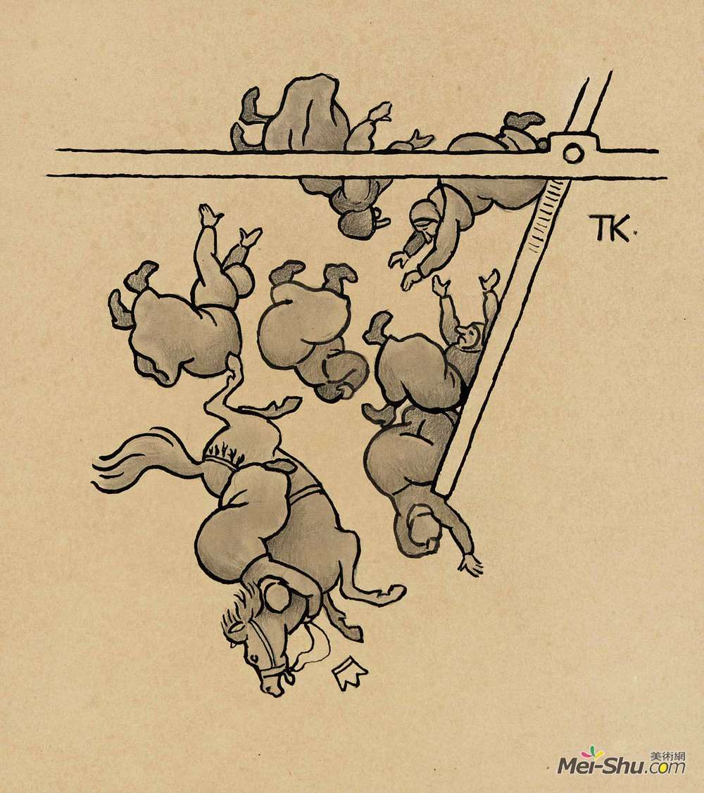 蒂奥多·吉特尔森(Theodor Severin Kittelsen)高清作品《白熊王瓦莱蒙》