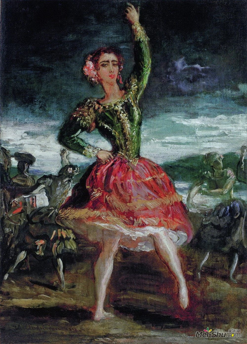狄奥多·夏塞希奥(Theodore Chasseriau)高清作品《拉佩特拉卡马拉》