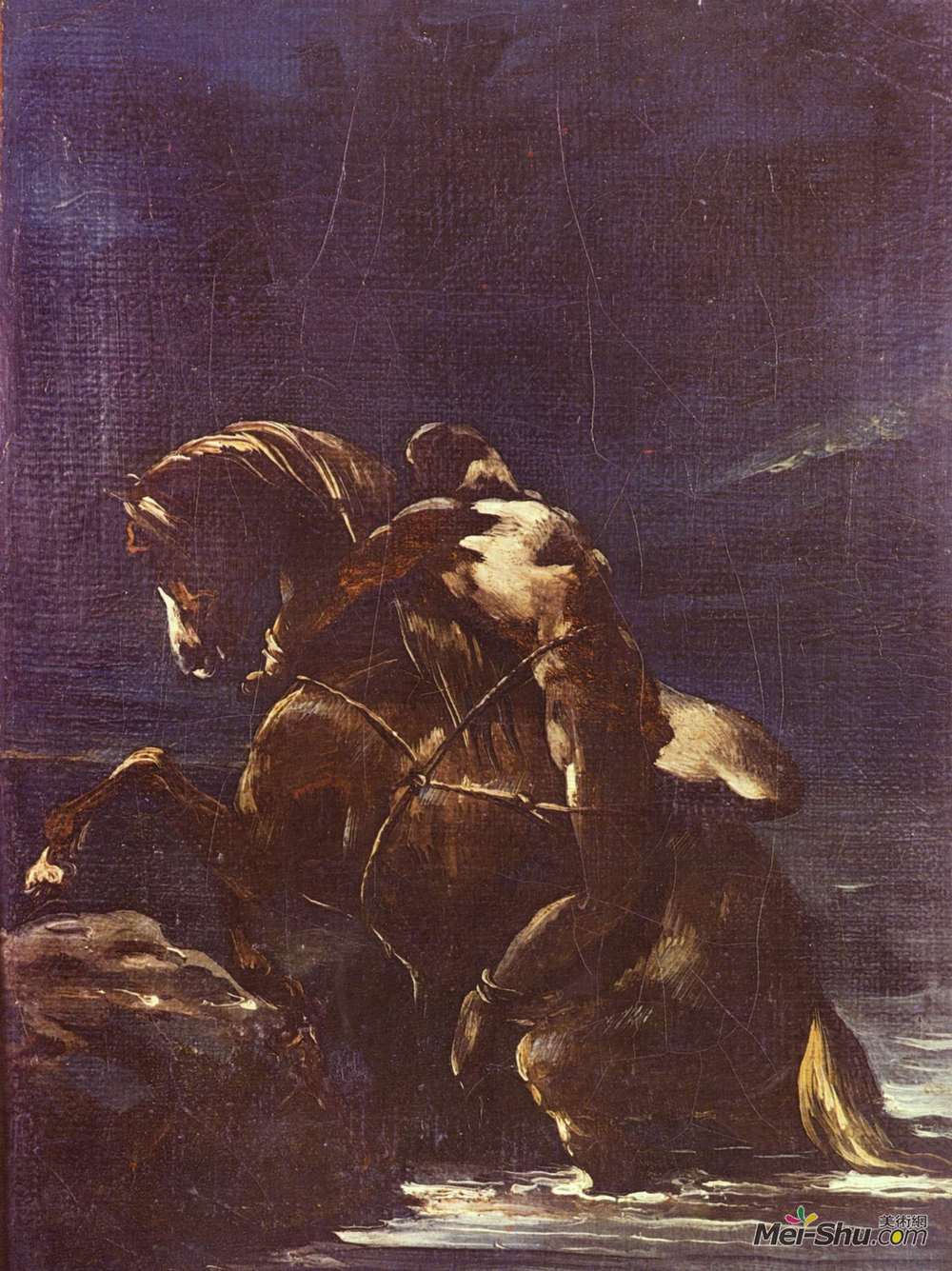 泰奥多尔·席里柯(theodore gericault)高清作品欣赏_籍里柯作品_籍里