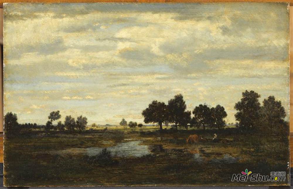 西奥多·卢索(Theodore Rousseau)高清作品《景观》