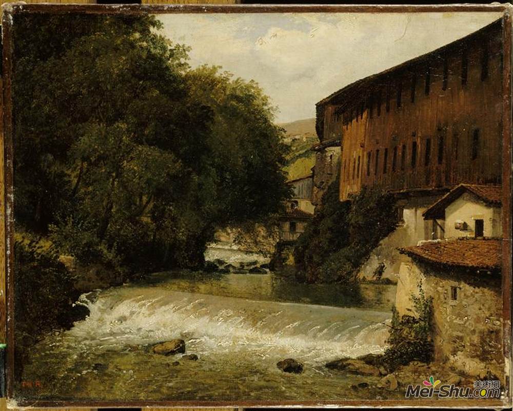 西奥多·卢索(Theodore Rousseau)高清作品《泰瑟的米尔斯》