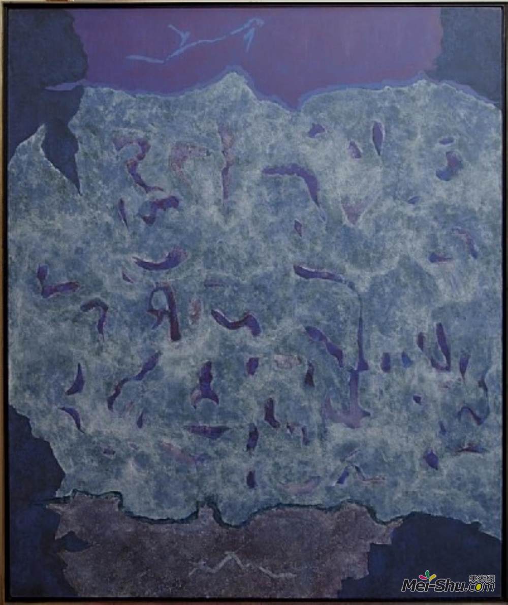 西奥多罗斯·斯塔莫斯(Theodoros Stamos)高清作品《无限领域，耶路撒冷系列四》