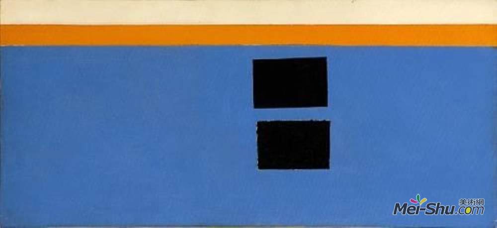 西奥多罗斯·斯塔莫斯(Theodoros Stamos)高清作品《爱琴海双太阳箱》