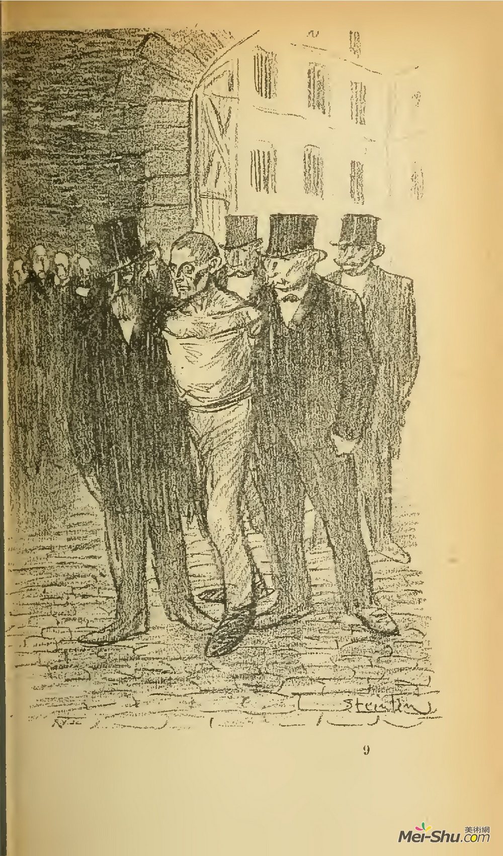 索菲尔·史坦林(Theophile Steinlen)高清作品《奥巴德胭脂》