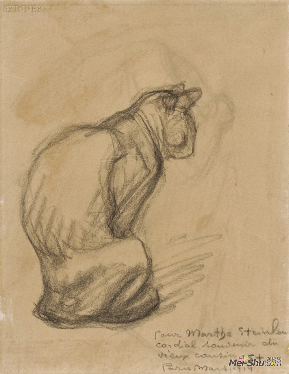 索菲尔·史坦林(Theophile Steinlen)高清作品《猫》